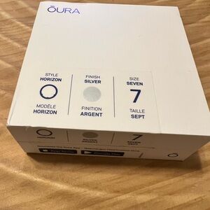 Oura Silver Horizon Ring